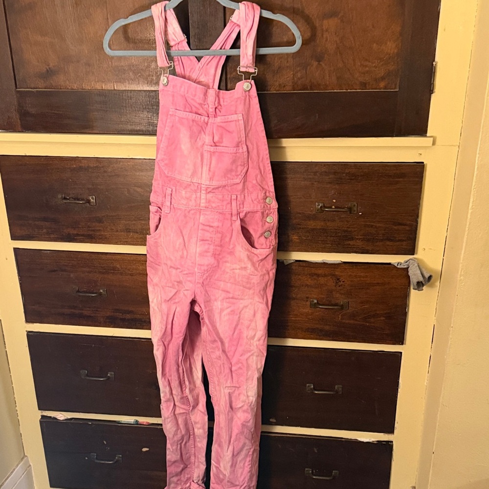 We The Free Pink Women's Jeans Overalls